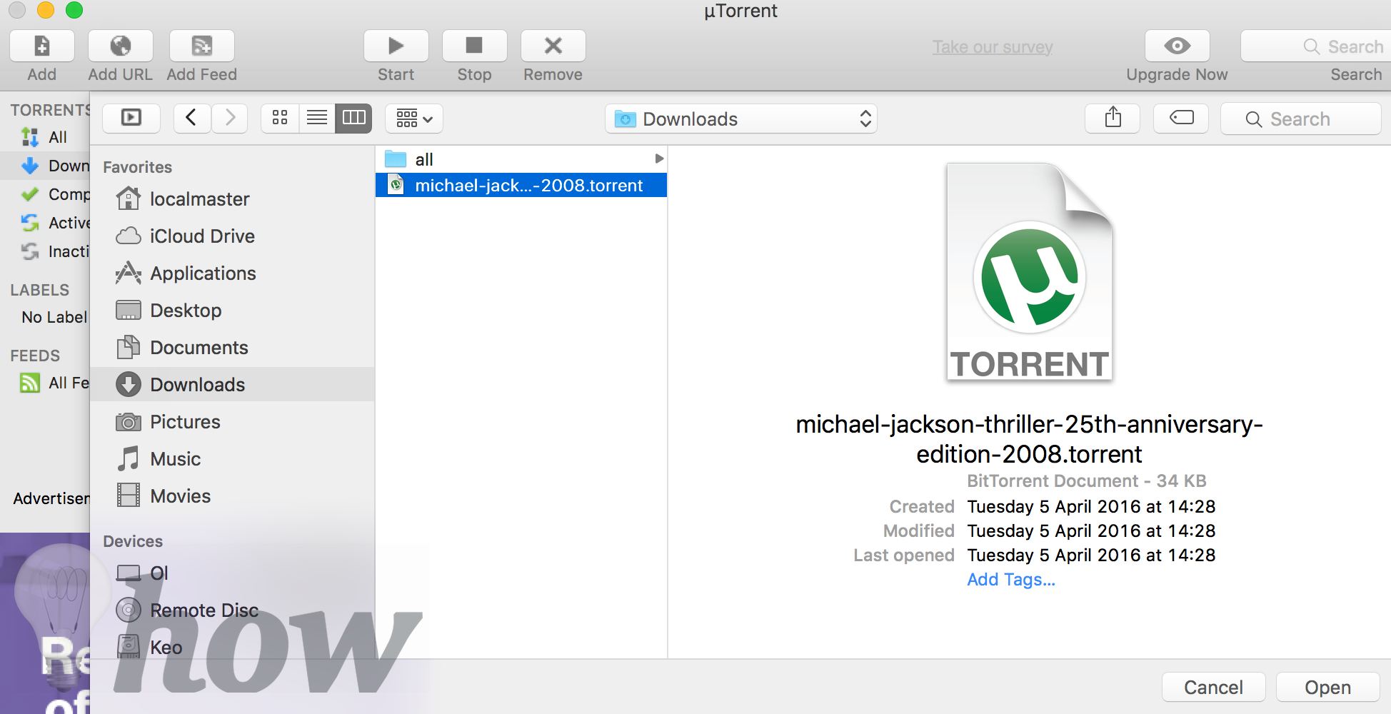 m torrent download for mac